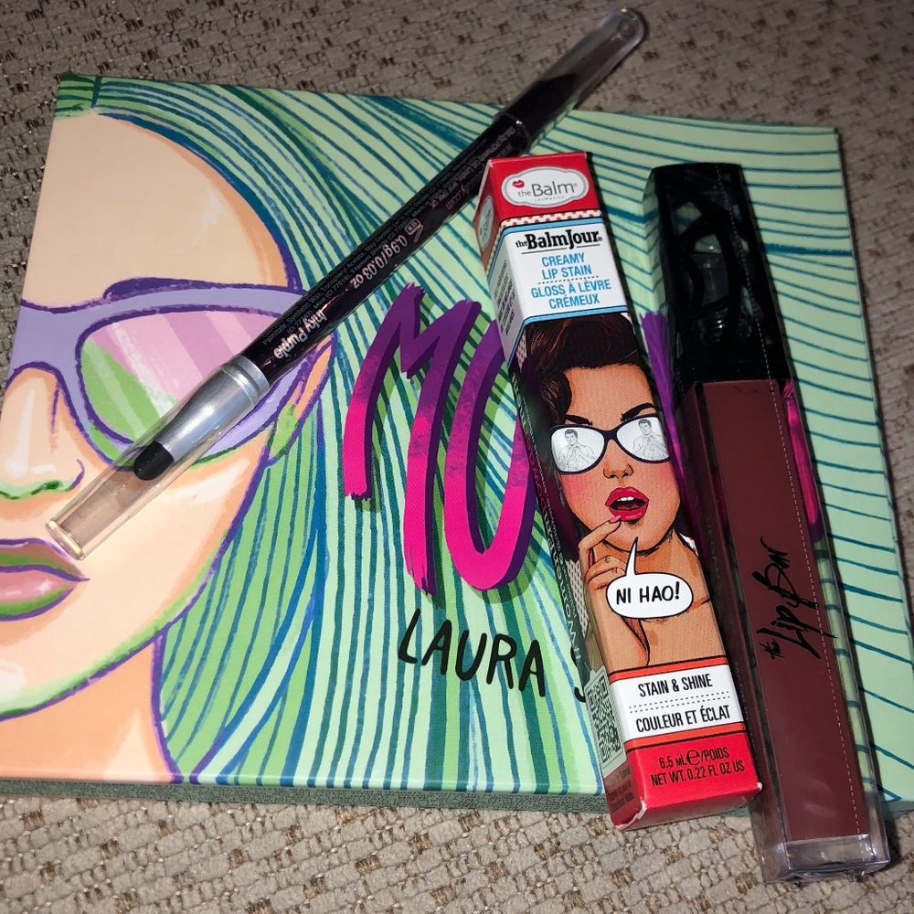 Makeup Bundle! Lips, Liner, Palette
